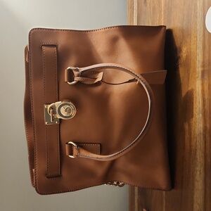 Michael Kors Hamilton Saffiano Leather Large Shoulder Tote Excellent Condition